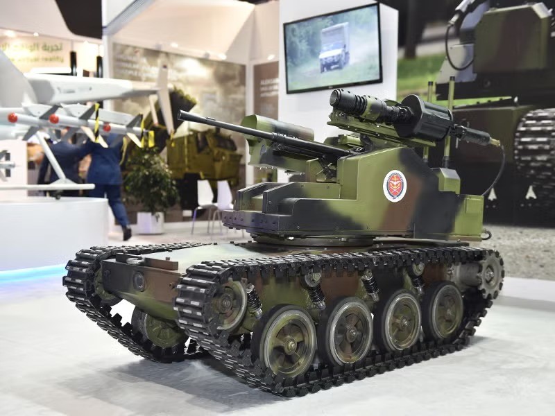 Milos V1 Serbian UGV (A)